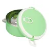 Dinnerware Sets Insulation Bento Box 3 Layer Lock Design Round Thermal Lunch Leak Proof With Vent Hole For Office School