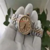 Super Topselling Ladies Wristwatches 31mm نغمة اثنين من الذهب الأصفر Dial Diamond 18033 آسيا 2813 الآلية الآلية للمرأة watc2189