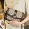 Designer handbag Store 60% Off Stuff Sacks Women's bag trend small square version sling one shoulder wide belt diagonal summer