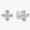 Kolczyki Stud Classic 925 Sterling Silver Flower Ear Studs Women Exquipite Impreza dla dziewczyny żona luksusowa słynna brandstud Studstud