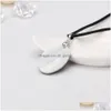 Pendant Necklaces Wholesale Fashionable And Individual Natural Abalone Shell Necklace In Europe America Diy Pearls Party Gif Dhgarden Dhqmp