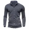 Men's Hoodies Sweatshirts MRMT Brand Mens Jackets Hoodless Men Standup collar Jacket Retro Coat Hoody Cardigan Zipper Coats 230206