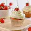 Utensili da forno Mini pirottini per cupcake Muffin antigrasso Inodore Involucri piccoli Tazze di carta marrone