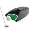 Altri prodotti da golf 1PC Strumento di allenamento automatico Tazza da golf in plastica Set di putter per pratica Dispositivo di ritorno della palla Macchina per interni ed esterni