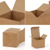 Geschenkpapier 50 Stück / braunes Kraftpapier, Party-Geschenk-Bastelbox, Hochzeitsparty-Box, verschiedene Größen, individuell 0207