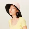 Breda randen hattar ohsunny 2023 kvinnor stor sol hat upf 1000 hink cap anti-uv strand