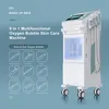 Bellezza della pelle 9 in 1 W9 Ossigeno Ossigeno Sistema termale per il viso Hydro Micro Dermoabrasione Macchina per microdermoabrasione Nano Spray Rimozione testa nera