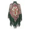 Scarves Neck Roll Scarf Fashion Women Printing Shawl Bohemian Ethnic Style Tie Tassel Large