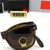 Designer Sunglasses Luxury Foldable Sunglasses Fashion TR Glass Sun Glasses Full Frame Eyewear Driving Glasses 5 Colors With Box
