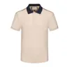 Polo -shirts luxe Itali￫ Men Tops T -stukken kleding Korte mouw mode casual heren s zomer t -shirt vele kleuren zijn beschikbaar Aziatisch