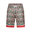 Casablanc Herrskjortor Designer Shorts skjorta kostym Summer Beach Clothes US Storlek M-3XL