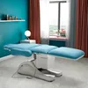 European Style Adult Pink Chiropractic Electric Lift Beauty Furniture Massage Table 3/4 Section Salon Facial Bed