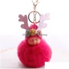 Charms Christmas Wish Angel Baby Plush Doll Wisel -Cain Tree Decoration Iy Drop Dostawa 202 DHW5J