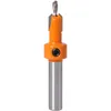 Broca profissional bits krachtige 8mm shank contador de shank bit roteador 2.8/3/3.2/3.5/4 x8