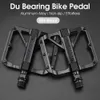 Bike Pedals Ultralight Flat Platform Aluminum Alloy Anti Slip Bike Pedal Quick Release Bearings Pedals Mountain Road Bike Accessories 0208