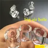 Clou de banger de quartz de 4mm d'épaisseur avec 10mm 14mm 18mm mâle femelle 45 degrés 90 degrés clou de quartz sans dôme pour plates-formes pétrolières