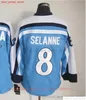 1972-1999 Movie Retro CCM Hockey Jersey Ricamo 8 Teemu Selanne 9 Bobby Hull 10 Dale Hawerchuk 13 Teemu Selanne 16 Laurie Boschman 27 Teppo Numminen 11 Koivu