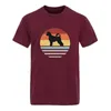 メンズTシャツかわいい犬小袖の綿Tシャツ高品質の夏のトップスTシャツ男性S-3XLヒップスター2023ファッションロパデホンブル