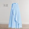 Stage Wear D0825 Adult Ballet Skirt Lace-up Half-Length Chiffon Apron Dancing Suit Gymnastic Yarn Teacher Skirts Yoga Exercise