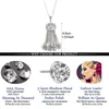 Pendant Necklaces LXOEN Hot Fashion Tassel Long Necklace with Cubic Zirconia Crown Necklaces For Women 2017 Statement Crystal Jewelry collares G230206