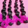 Brazilian Loose spiral curl Bundles virgin Hair Extensions 3pcs/lot Human Hair Weave Natural Color Hair