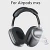 AirPods için Max Kulaklık Yastıkları Aksesuarları Katı Silikon Yüksek Özel Su geçirmez Koruyucu Plastik Kulaklık Seyahat Kılıfı