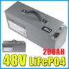 48V 100AH 200H LiFePO4 Battery Electric vehicle AGV Forklift Boat Golf Car starting batteries