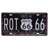 Amerikanisches Nummernschild, Metallgemälde, USA, Vintage-Metallblechschilder, Route 66, Autonummernschild, Poster, Motor, Club, Wand, Garage, Heimdekoration, 15 x 30 cm, 30 x 15 cm, w01