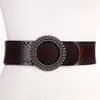 Pasy Korea Kobieta retro mody zielony pasek dżinsy oryginalne skórzane luksusowe wysokiej jakości designerska marka Brand Woman Belts for Sukiej NOWOŚĆ G230207