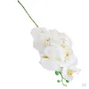 Dekorativa blommor kransar Magideal 6x 93cm Artificial Phalaenopsis Orchid Flower Plant Home Cafe Decor1