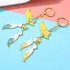 Anahtarlıklar Genshin Etki Hesabı Araba Anahtarları İçin Anahtarlık Çantalar Sırt Çantaları Anime Bibretler Barbatos Anahtar Yüzük Aksesuarları Kadın Mücevher Erkekleri Hediye