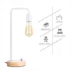 Table Lamps Creative Simple Modern Wrought Iron Lamp Warm And Romantic Solid Wood Bedroom Bedside Dimmable Night Light 10132 Drop De Dhyio