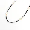 Chains Designer Original Fashion Double Layer Black Crystal Bead Necklace 2023 Rhinestone High-end Jewelry Ladies Party Gift