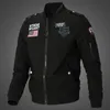 Jaquetas masculinas Mens Bomber Pilot Winter Parkas Exército Militar Motocicleta Carga Outerwear Força Aérea Casaco Tático Homem 230207