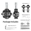 Bike Pedals MZYRH Bike Pedal Self-locking Pedals SPD MTB Road Pedals Aluminum Alloy Anti-slip Sealed Bearing Bicycle Pedal 0208