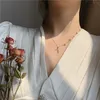 Kedjor Hangzhi 2023 Temperament Fish Tail Hanging Pearl Necklace Choker for Women Girls Jewel Gifts Wholesale1