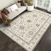 Carpets Persian Retro Living Room Rugs Home Bedroom Decor Carpet Light Luxury Cloakroom Decoration Rug Washable Floor Mats