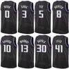 Print man vrouw jeugd basketbal Richaun Holmes Jersey 22 Chimezie Metu 7 Keegan Murray 13 Harrison Barnes 40 Deaaron Fox 5 Davion Mitchell 15 Association Classic