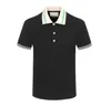 Herren-Designer-Polohemden, Herren-T-Shirt, Polos, lässiges T-Shirt, Schlangen-T-Shirt, Biene, Briefdruck, Stickerei, modische T-Shirts, High Street Man Tee