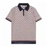 Polo de luxe de styliste pour hommes, t-shirt de rue, T-shirts à manches courtes, t-shirt brodé en coton d'été