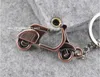 Keychains Creative Sports Motorcycle For Men Women Ancient Copper Keychain Accessories Girlfriend GiftsKeychains Fier22