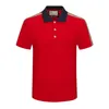 t-shirt polo a righe firmate t-shirt polo serpente ape floreale uomo T-shirt di lusso polo cavallo alta moda 892