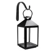 Garden Supplies Other 4pcs Black Iron Wall Light Hook Bracket Wind Chimes Hanging Basket Planter Lantern Flower Pot Home Decoration