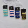 Update Sports Socks Men's and Women's Striped Tall Basketball Sports Skateboard Socks