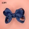 Solid Color Girls Ribbon Hair Bows Alligator Hair Clips Barrettes for Kids Hairpins Hair Accessories 1548