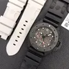 2023New VS watch diameter 47mm 1039 canvas face plate carbon fiber case natural rubber watchband waterproof system mens watches designer watches