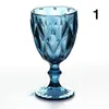 Wine Glasses 240/300ml Retro Embossed Red Glass Goblet Cup Juice Drinking Champagne Whiskey Wedding Party