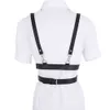 Bälten 2021 Fashion Punk Leather Harness Belt Rand Girdle Sexiga kvinnor Handgjorda bälte Dekorativ skjorta Dress Vest Harness Belt G230207