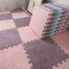 Ковры ковры ковров спальня квадратный сплайсинг коврик для коврика кровати для грязи и хорошего коврика для жизни для жизни