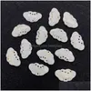 Charms Natural Freshwater Shell Pendant With White Cloud Shape For Jewelry Making Diy Necklaces Earrings Accessories Gifts Dro Dhebs